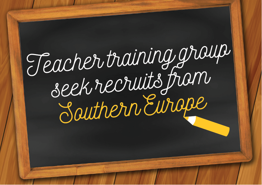 teacher training group recruit from southern europe